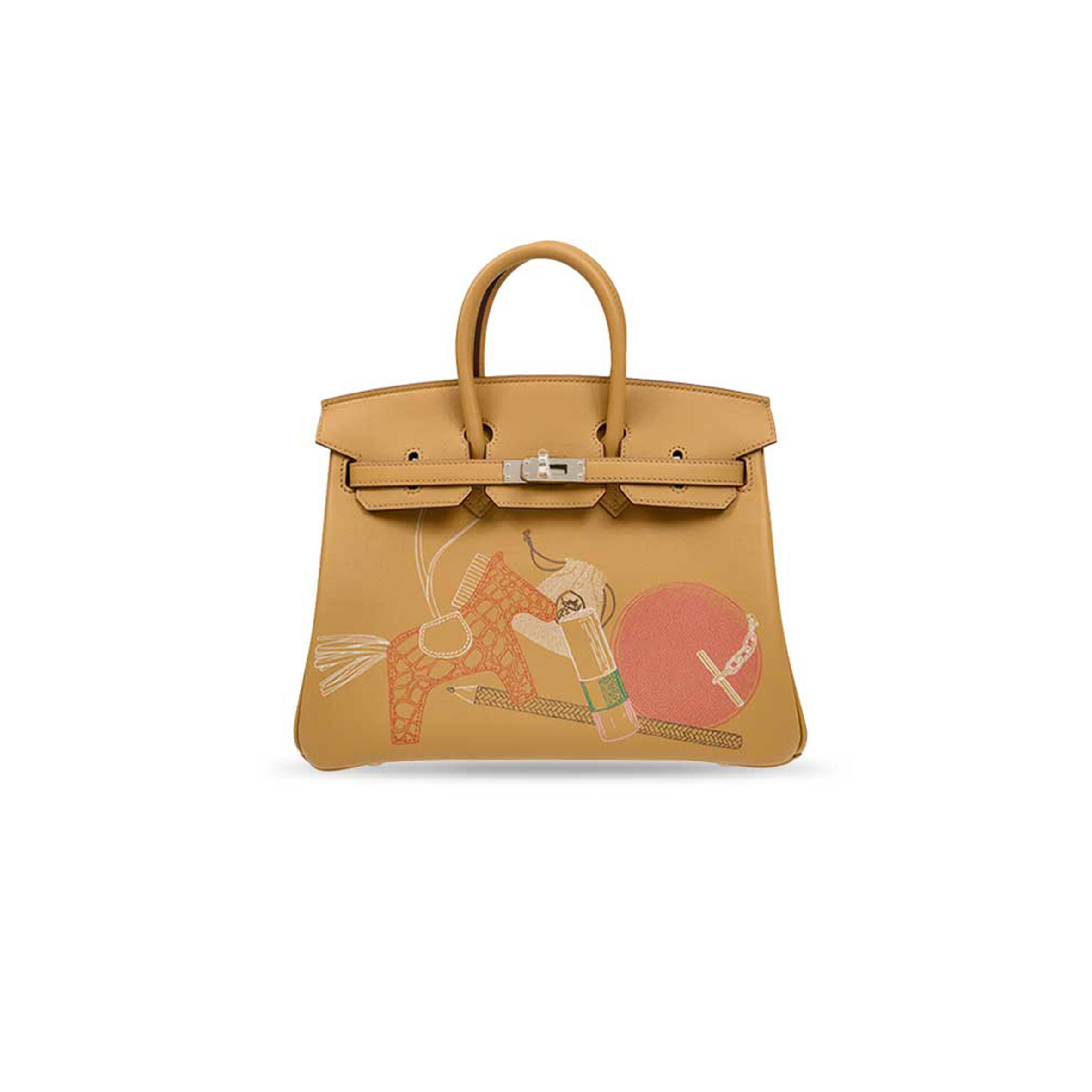 H**me5 master birkin 25 swift palladium hardware (25*20*13cm)